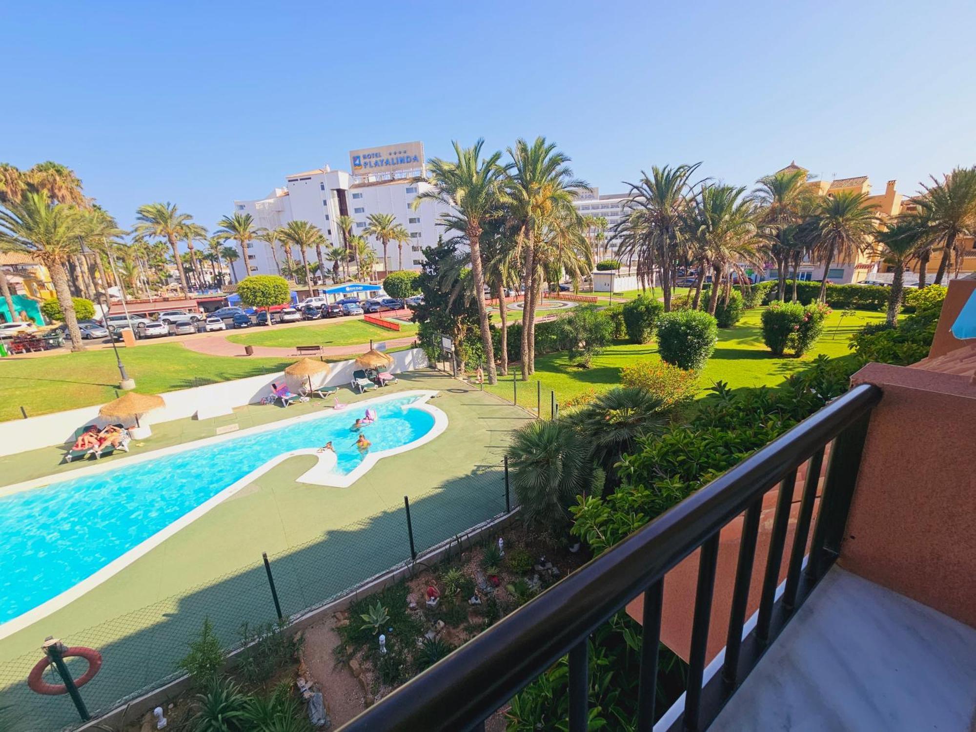 Apartamento Buganvilla Beach Roquetas de Mar Exteriör bild